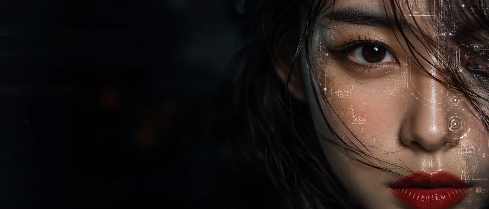 Cinematic creator portrait for VEO 3.1 Video creation on AI Studio